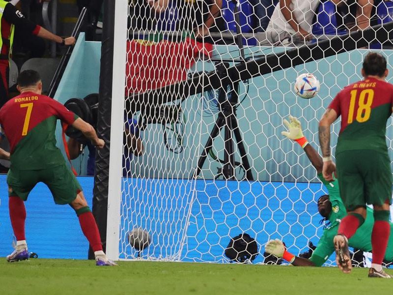 Portugal triunfa ante Ghana y Ronaldo implanta récord en mundiales