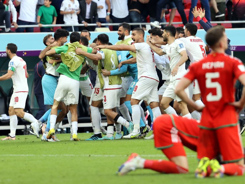 2-0: La Irán de Queiroz sorprende a Gales en la seegunda ronda de Qatar 2022