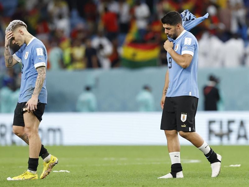 Uruguay se queda fuera del Mundial; clasifican Portugal y Corea