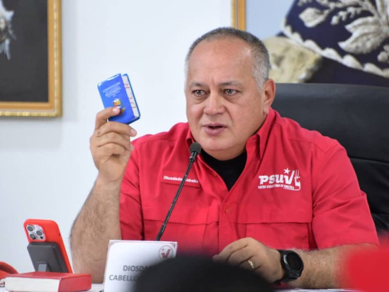 Cabello insta a Plataforma Unitaria a gestionar liberación de fondos para acuerdo social