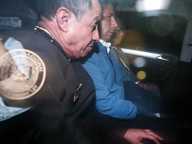 Trasladan a Pedro Castillo a la cárcel donde está Alberto Fujimori