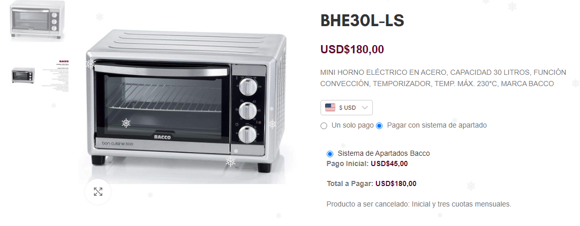 Sistema de apartado