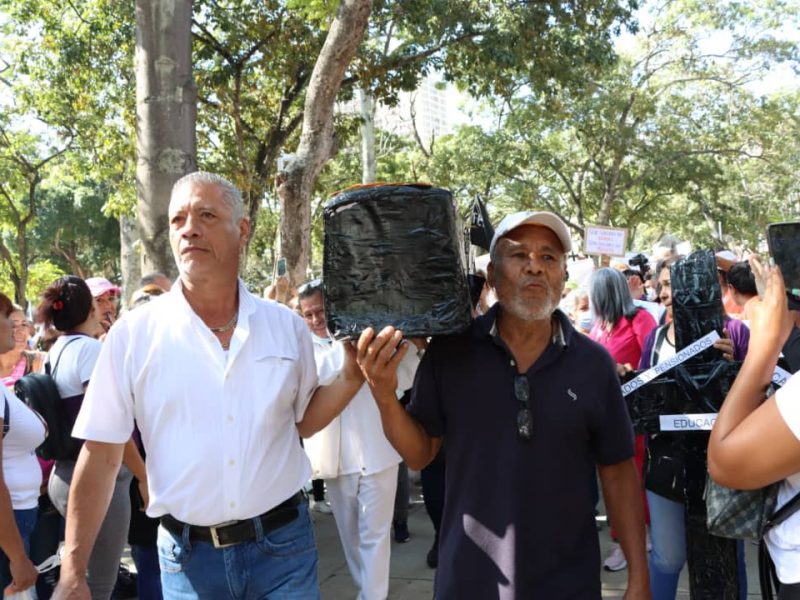 Protesta de trabajadores públicos- 11 de enero 2023 (Mairet Chourio)