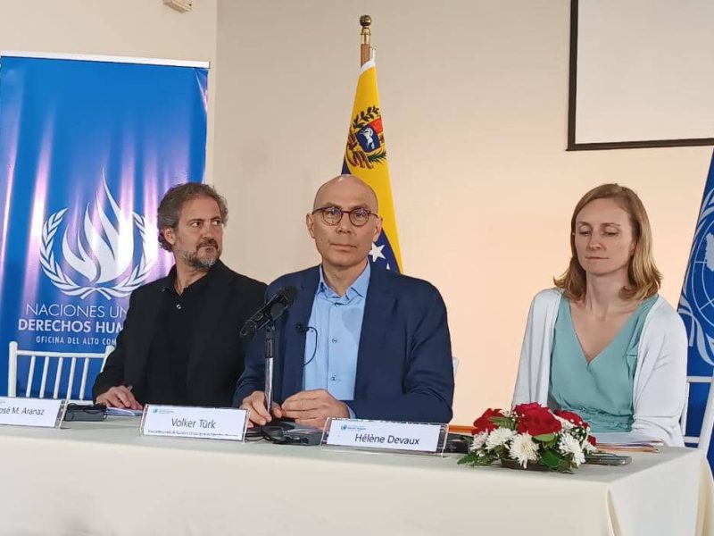 Alto Comisionado sobre visita a Venezuela: Pedí liberar a detenidos arbitrariamente y respetar el espacio cívico