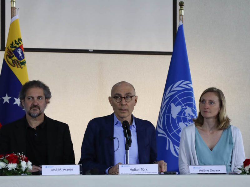 Oposición sobre expulsión de oficina de ONU: alertamos al mundo sobre indefensión de defensores de DD. HH.