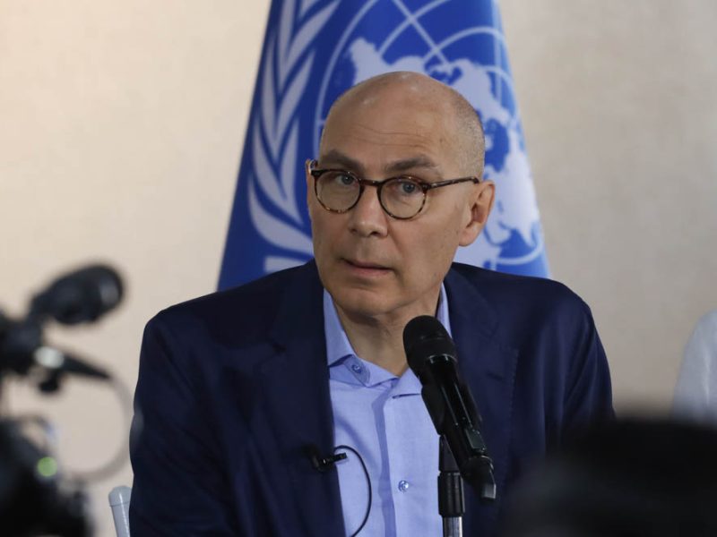 Volker Turk alto comisionado de la ONU (Mairet Chourio)