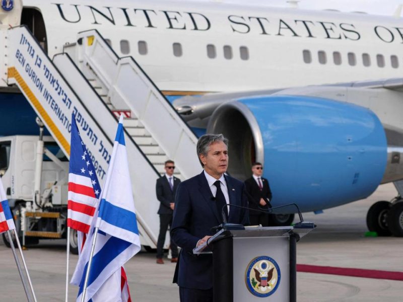 Blinken llega a Israel