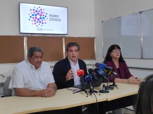 Foro Cívico demanda “diálogo efectivo” y acuerdos a la mesa tripartita con la OIT
