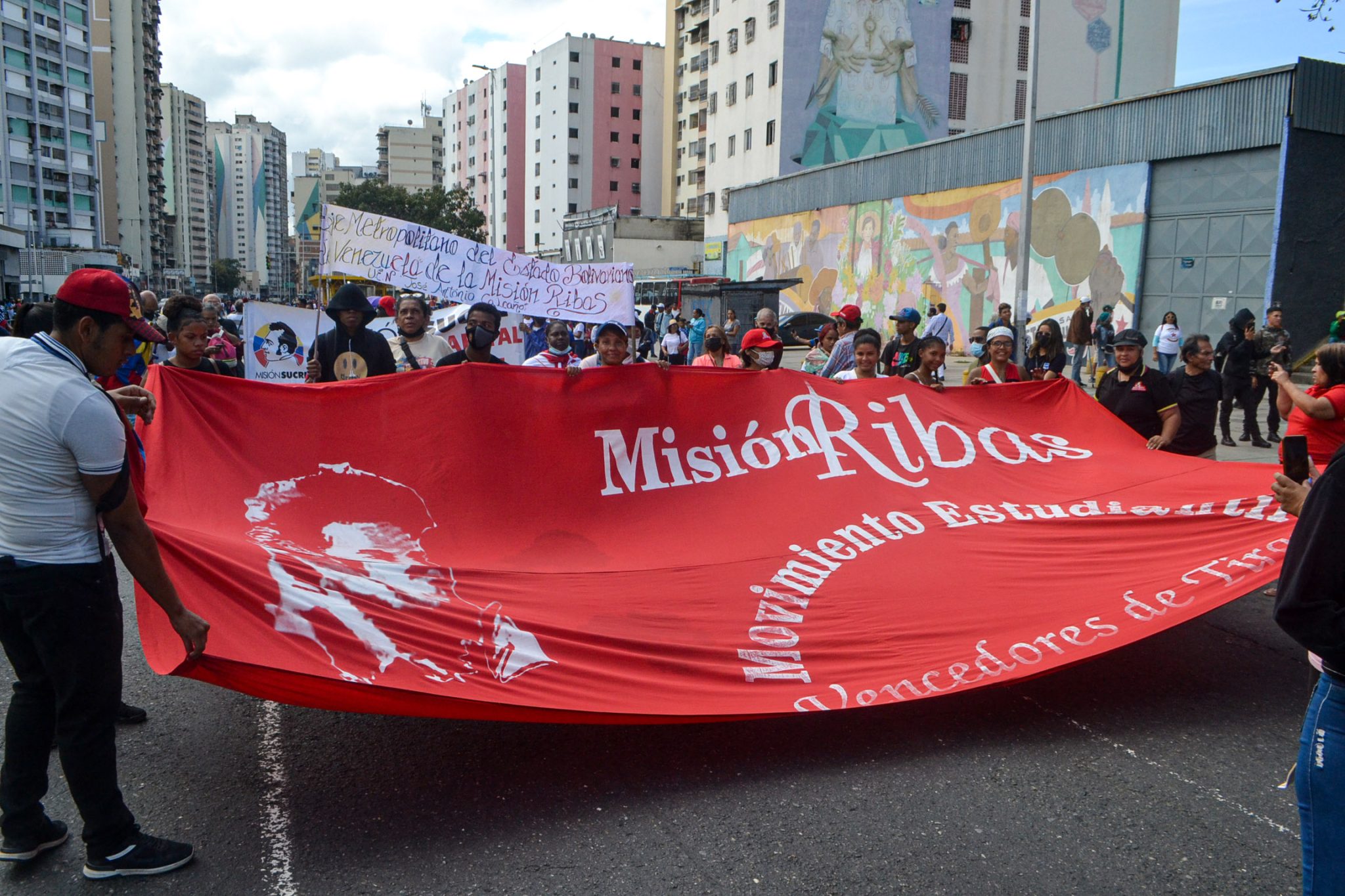 Marcha PSUV 23 Enero Capuchinos (Miguel Rodríguez)