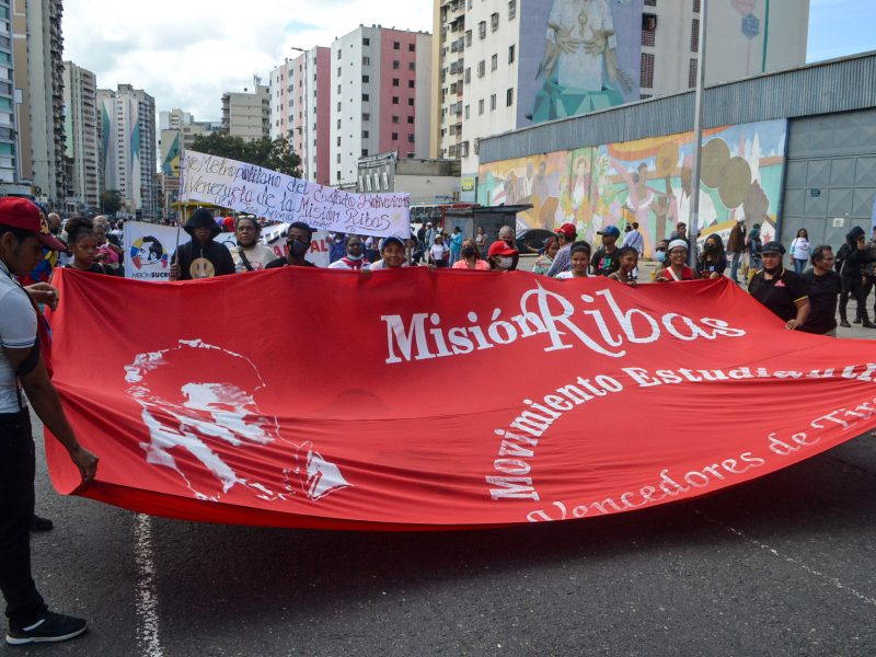 Marcha PSUV 23 Enero Capuchinos (Miguel Rodríguez)