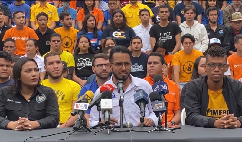 Movimiento estudiantil llama a marchar el 12 de febrero para que abran Registro Electoral