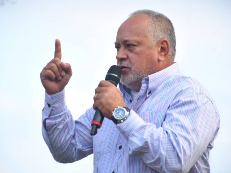 Diosdado Cabello llama a prepararse para sanciones “más duras”