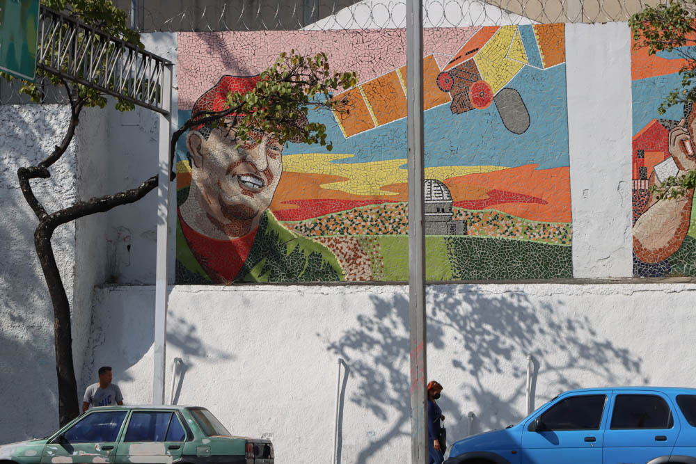 Propaganda de Chávez en Caracas- 10 años de su muerte (Mairet Chourio)