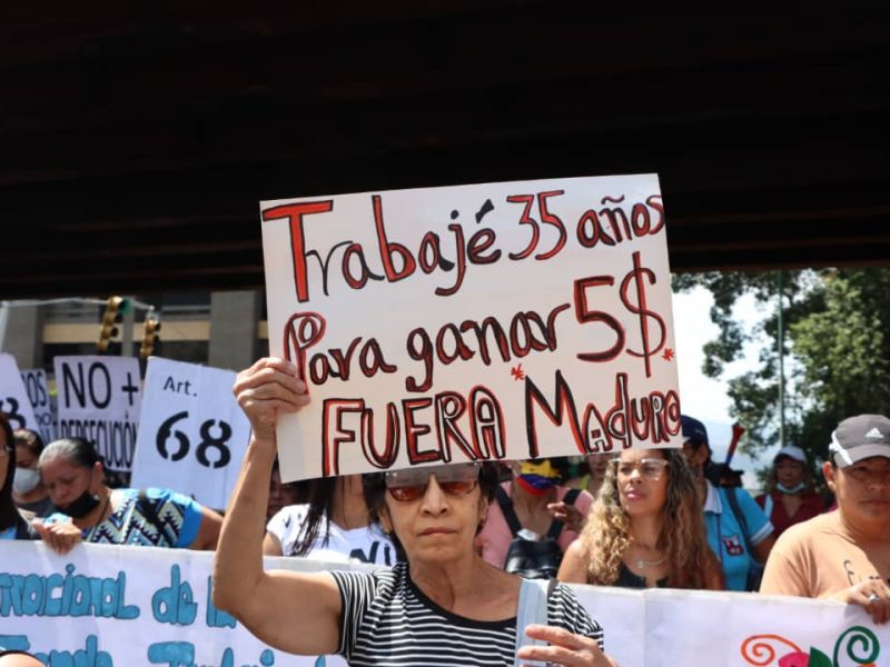 Día de la Mujer- Trabajadoras del sector público protestan (Mairet Chourio)