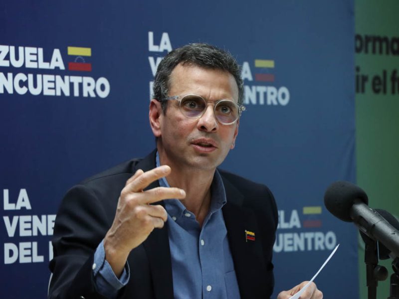 Henrique Capriles- candidato por PJ a las primarias (Mairet Chourio)