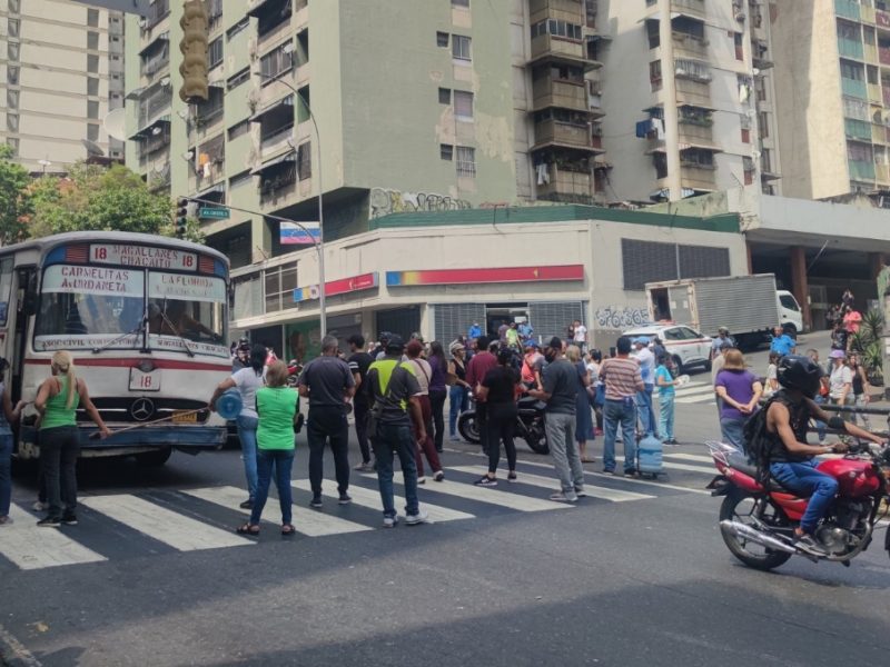 protesta avenida baralt