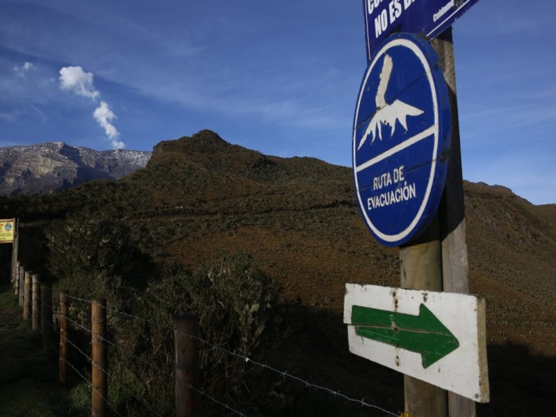 volcán Nevado del Ruiz