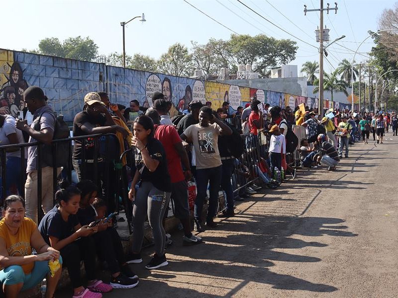 Migrantes de Venezuela, Haití y Centroamérica llegan a Chiapas para pedir asilo