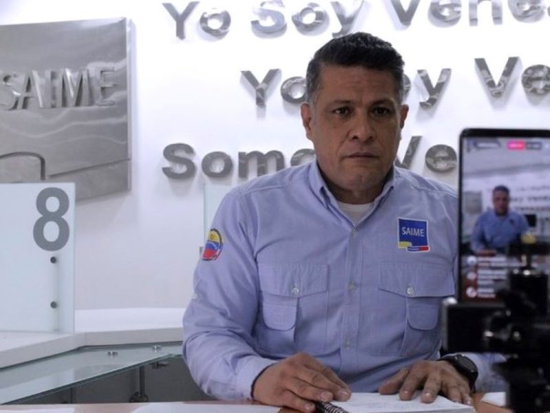 Director del Saime afirma que cambios en el sistema fueron por “data corrupta”