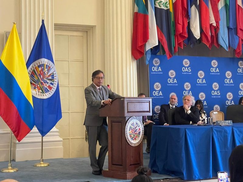 Gustavo Petro en la OEA