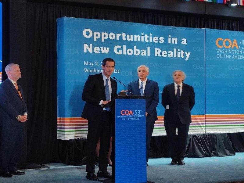 Almagro recibe a Guaidó en la OEA para Conferencia Anual de las Américas