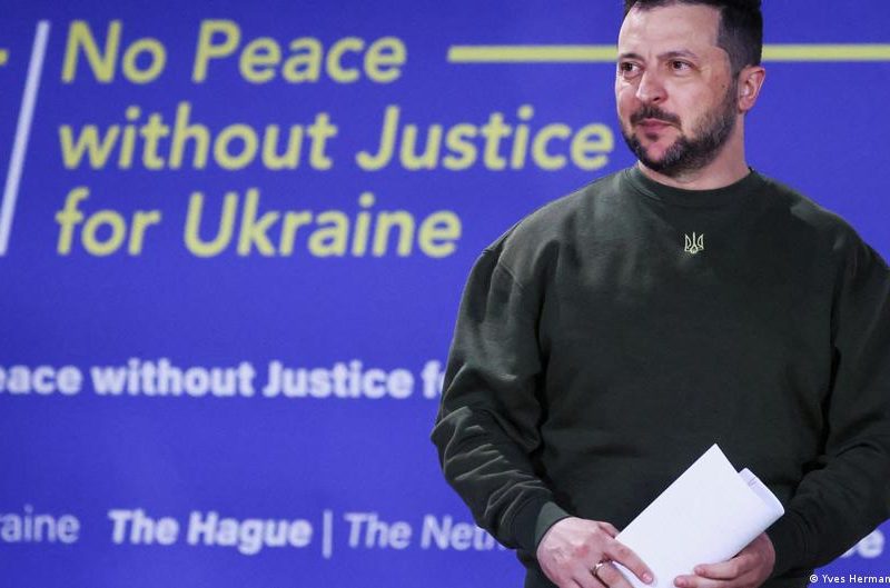 Zelenski pide en La Haya tribunal especial para "crímenes de agresión rusa"