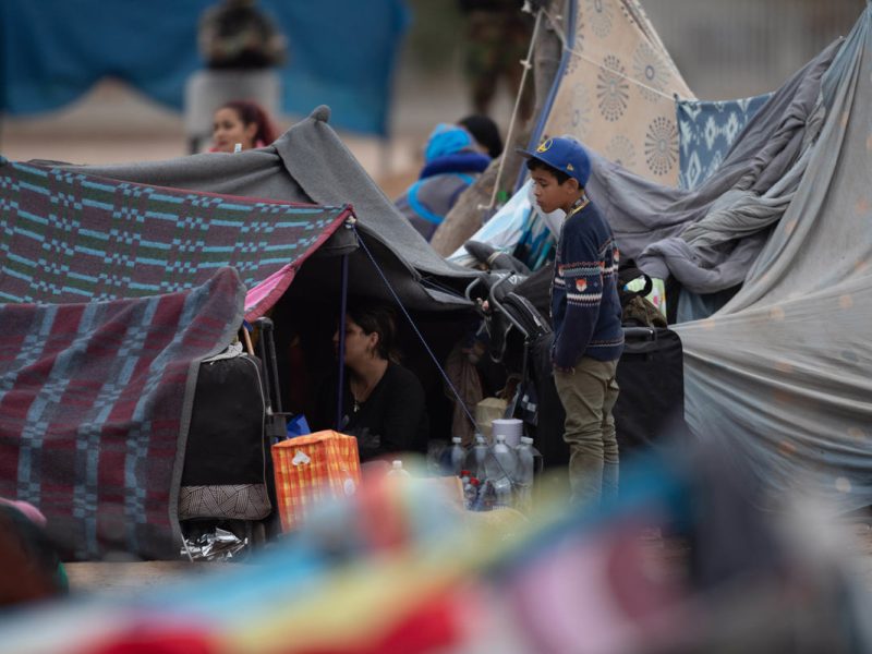Continúa la travesía de los migrantes en Chile
