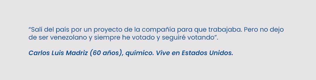 Venezolanos en el exterior cuestionan que mecanismo para votar en la primaria “deja por fuera a los más jóvenes