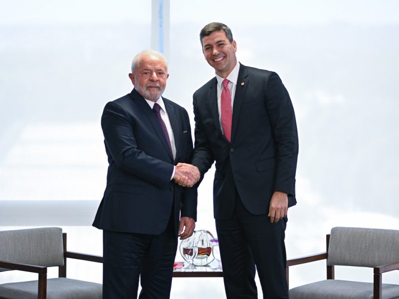 Presidente de Brasil se reúne con el presidente electo de Paraguay