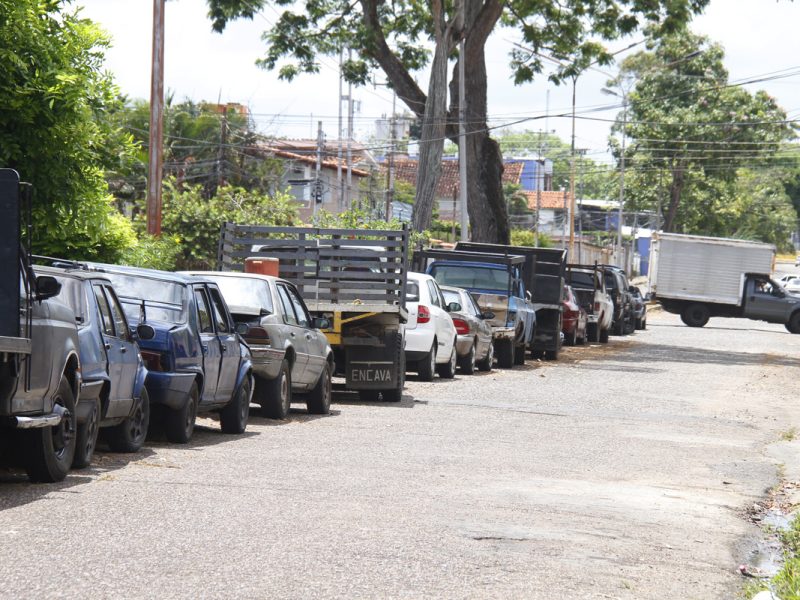 Colas gasolina monagas