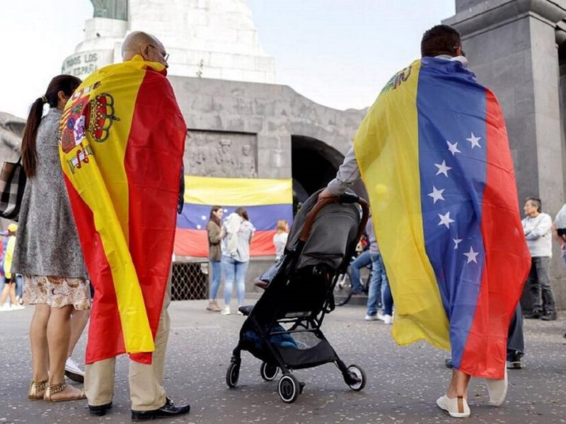 ¿Cuántos venezolanos llegaron a España en el primer trimestre de 2023?