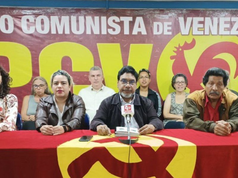 La izquierda no ha tirado la toalla con candidatura presidencial, asegura el PCV