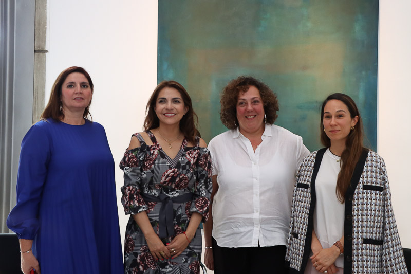 Rueda de prensa sobre Artistas contemporáneas venezolanas exponen sus obras en la GAN (Mairet Chourio)
