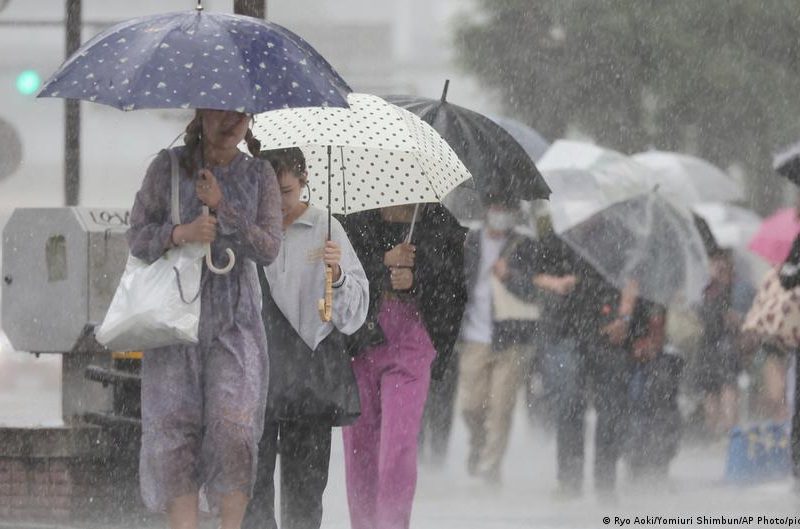 Japón: lluvias torrenciales dejan heridos y miles de evacuados