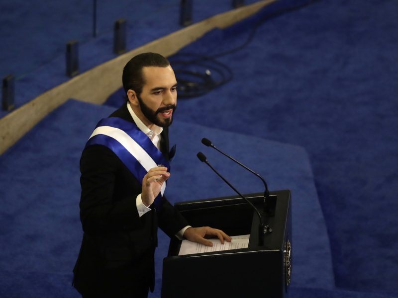 Bukele habla ante el Congreso salvadoreño por su cuarto año de Gobierno