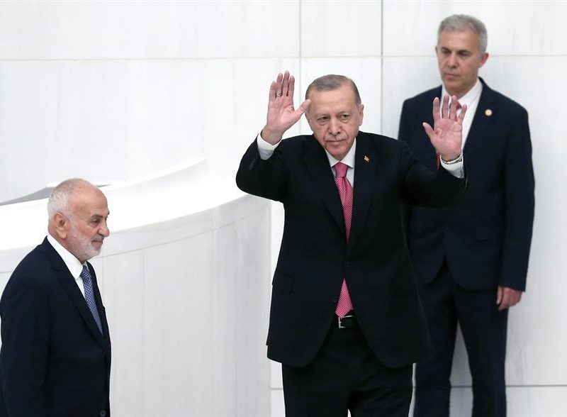 Erdogan asumió su tercer mandato como presidente de Turquía