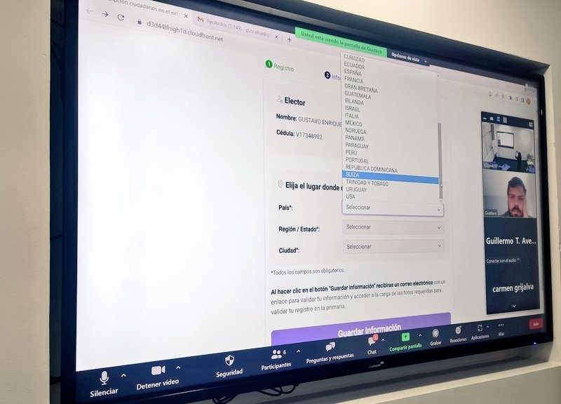 Comisión de Primaria estrenará aplicación web para venezolanos en el exterior este 7 de junio