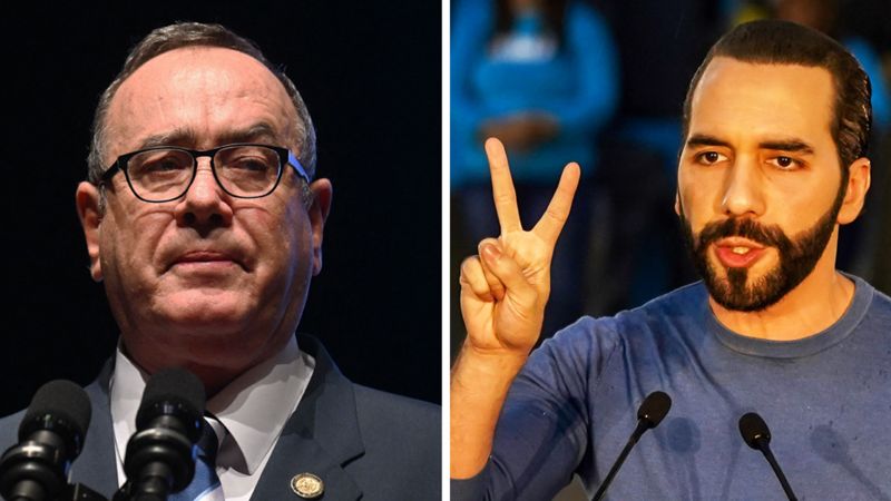 El "efecto Bukele": cómo la política de "mano dura" en El Salvador influye en las elecciones de Guatemala