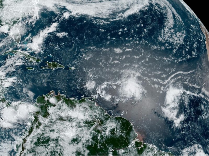 Parte de las Antillas Menores está bajo vigilancia meteorológica por la tormenta Bret