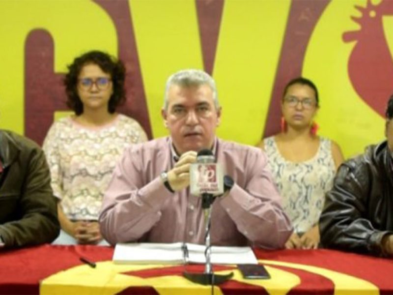 PCV dice que María Corina y otros opositores deberían enfrentar cargos penales
