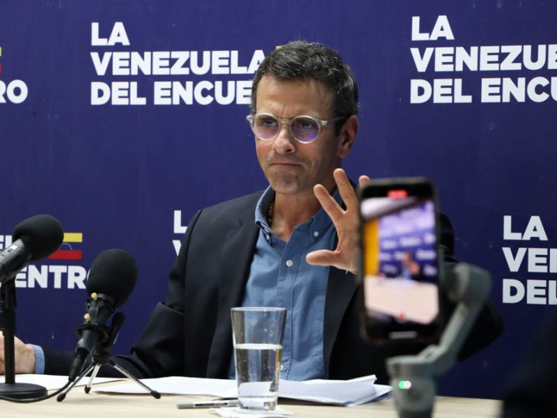 Henrique Capriles- candidato por PJ a las primarias (Mairet Chourio)