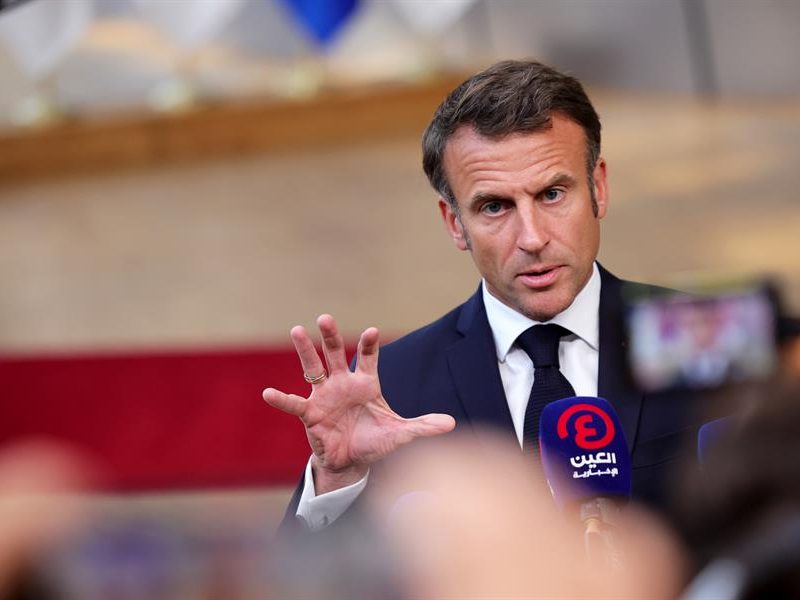 Macron destaca diálogo Gobierno-oposición de Venezuela como tema clave en cumbre UE-Celac