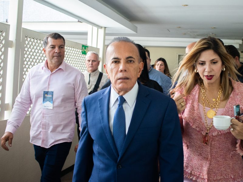 Manuel Rosales en Caracas
