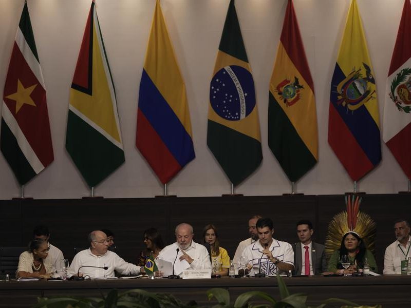 Lula pide retomar con urgencia cooperación en la Amazonía