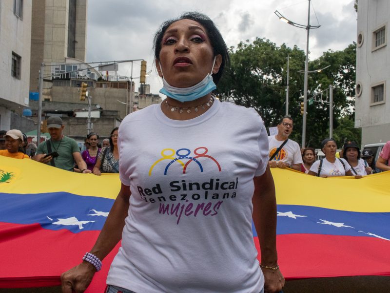 Pensionados y jubilados protestaron en Caracas