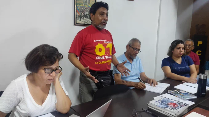 Partido Comunista de Venezuela 13 agosto