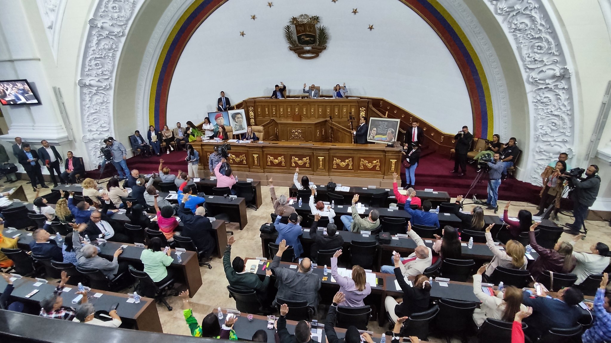Leyes vs derechos y disidencia política en primer período 2023 de AN