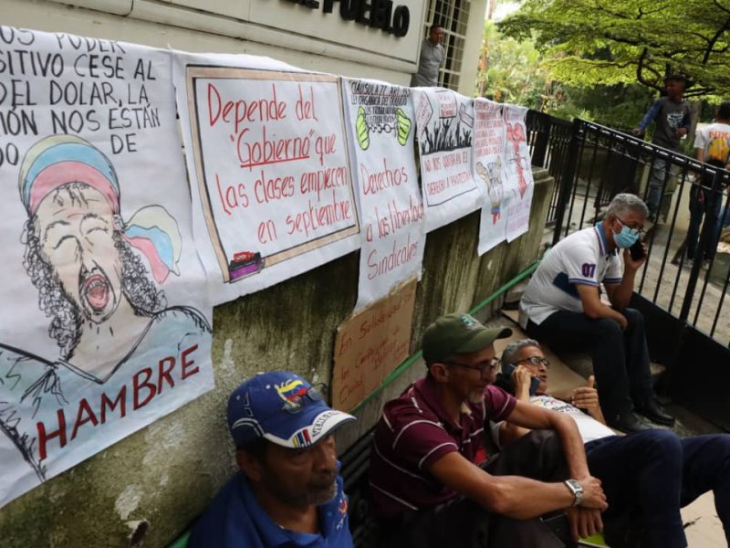 Ayuno solidario en apoyo a los trabajadores de Sidor (Mairet Chourio)