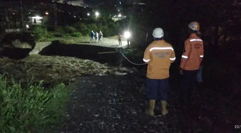Lluvias causan daños en cinco estados de Venezuela