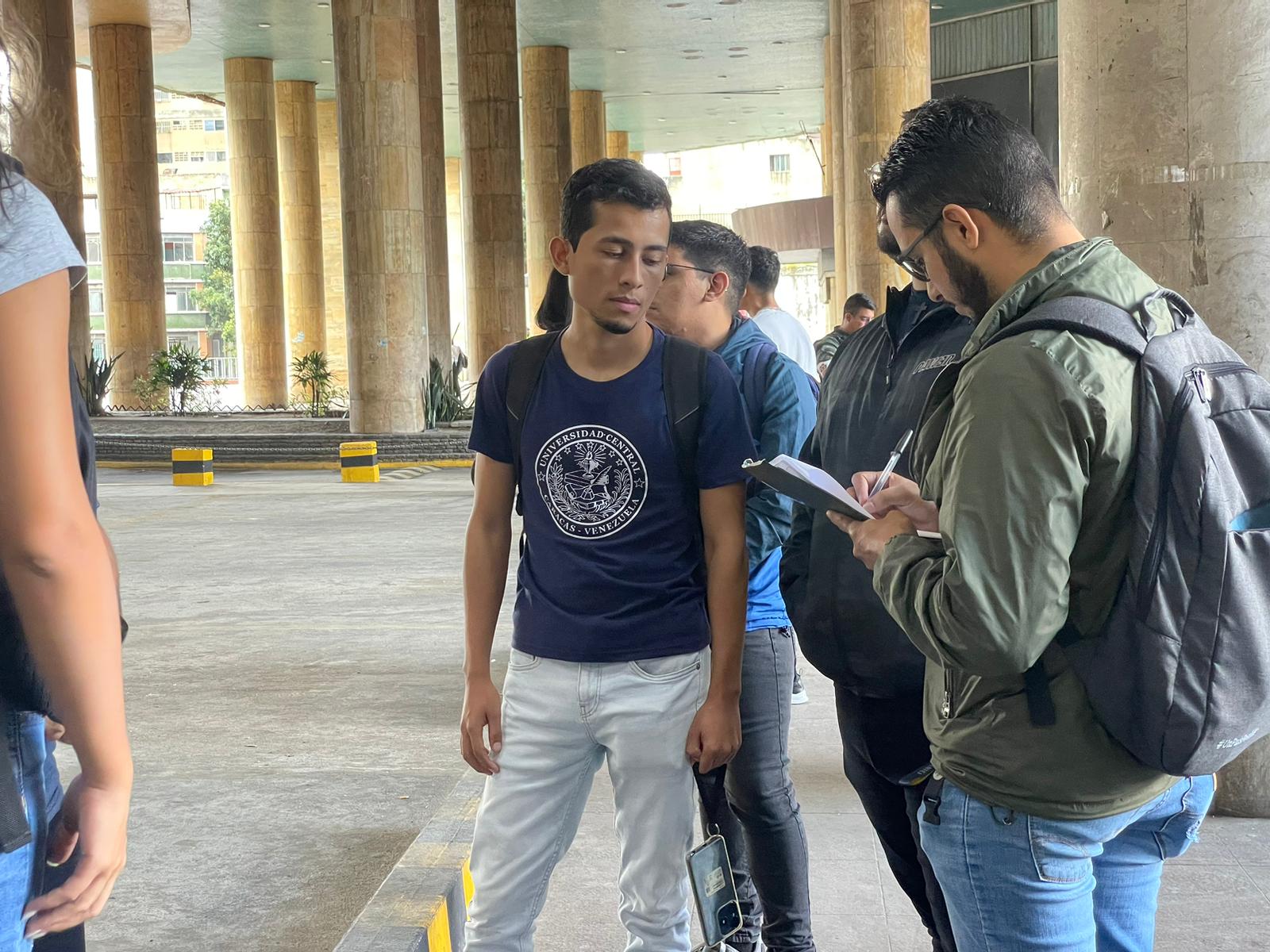 Estudiantes venezolanos CNE